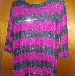 NWOT Cute Sequence Top